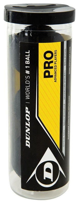 Piłki do squasha DUNLOP PRO WSF/PSA Official 3 szt.