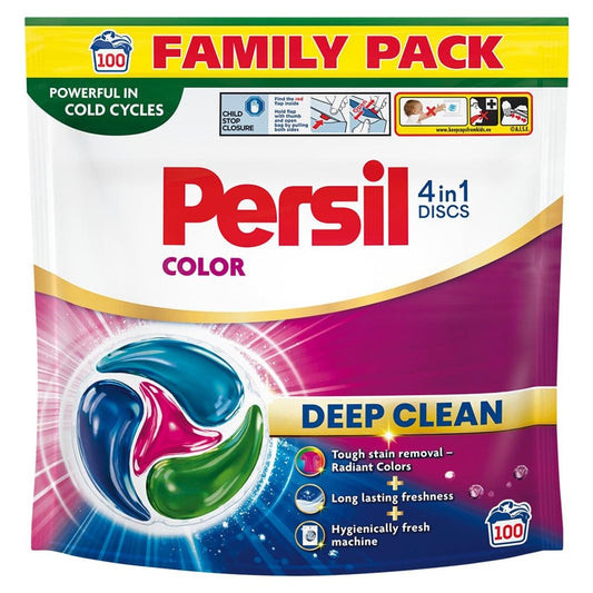 KAPSUŁKI DO PRANIA PERSIL DISCS COLOR 100 SZT.
