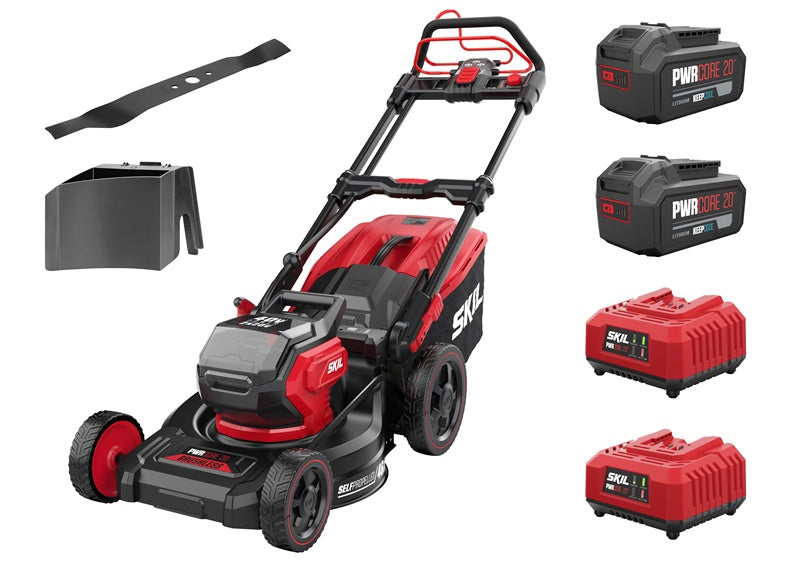 Cordless self-propelled lawn mower Skil GM1E0151BA, 46 cm