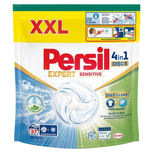 PRANIE KAPSUŁKI PERSIL DISCS SENSITIVE 37PRAŃ