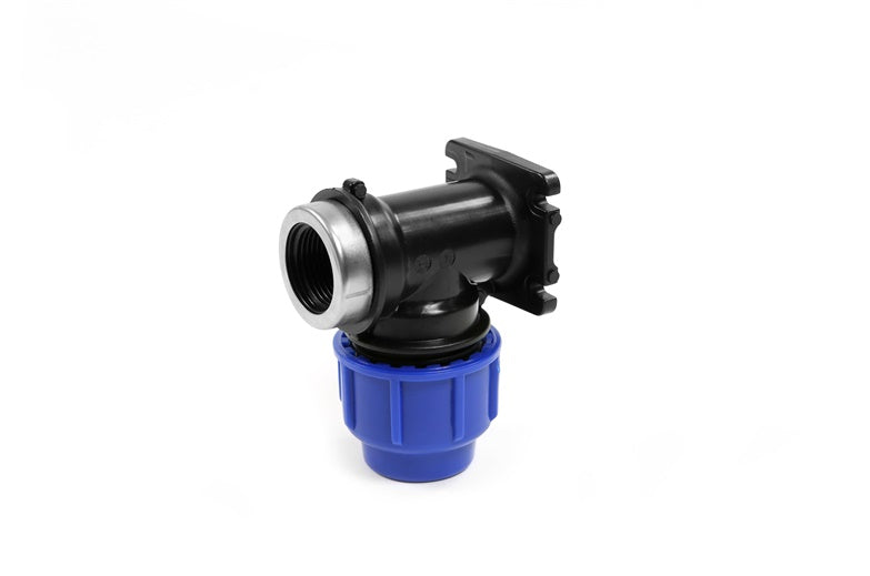 Water pipe elbow Perla Ø20mm x ½" with female thread PN16