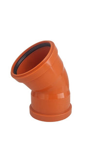 Kolano kanalizacyjne dwukielichowe Magnaplast, Ø 110 mm, 45°