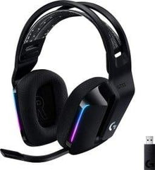 Logitech G733 Wireless Gaming Headset, Black