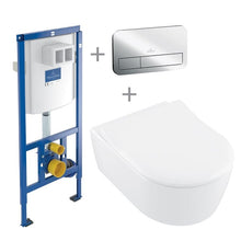 WALL-HUNG TOILET SET AVENTO 37 cm x 52.5 cm
