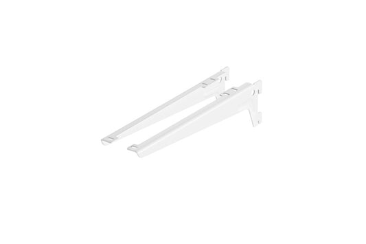 Uchwyt kątowy biały 230mm. 2szt