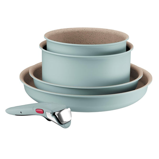 INGENIO EUCAL FRYING PANS AND POTS, 5 PCS