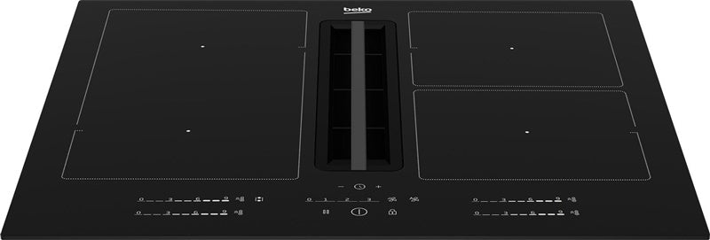 Beko HIXI 64700 UF Hob with Integrated Hood