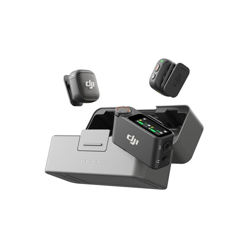 MIKROFONAS DJI MIC 3 (2TX+1RX+DĖKLAS)