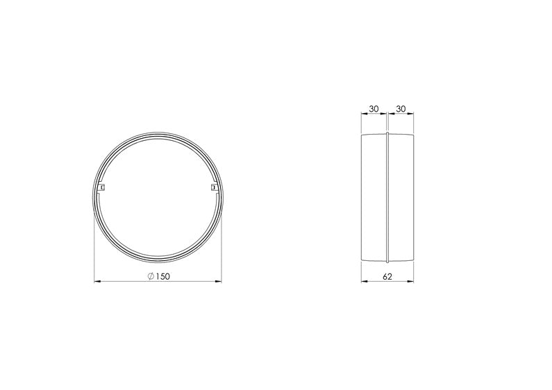 Ventiliacijos tarpmovė EUROPLAST AS150, D150