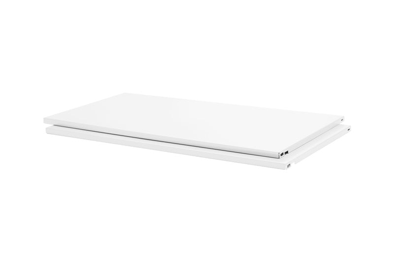 Shelf steelboard white 800x400mm 2pcs