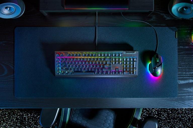 Keyboard Razer BlackWidow V4 X Green Switches, (US)