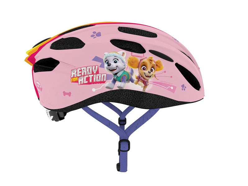 Kask rowerowy dla dzieci Psi Patrol, różowy