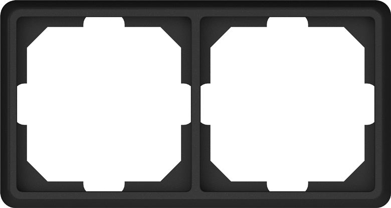 Double frame VILMA ST150, matt black