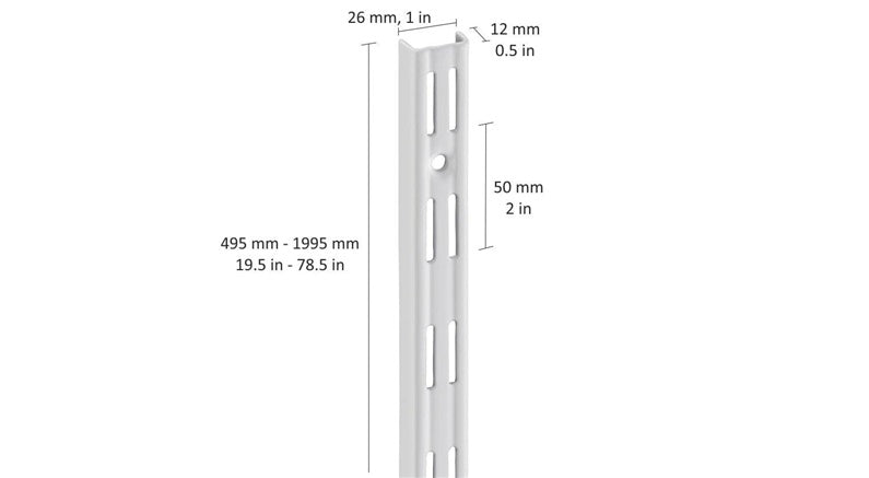 Profilis Dolle, 1995 mm x 26 mm