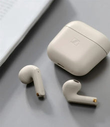 Słuchawki bezprzewodowe Sennheiser Accentum Open, kremowe