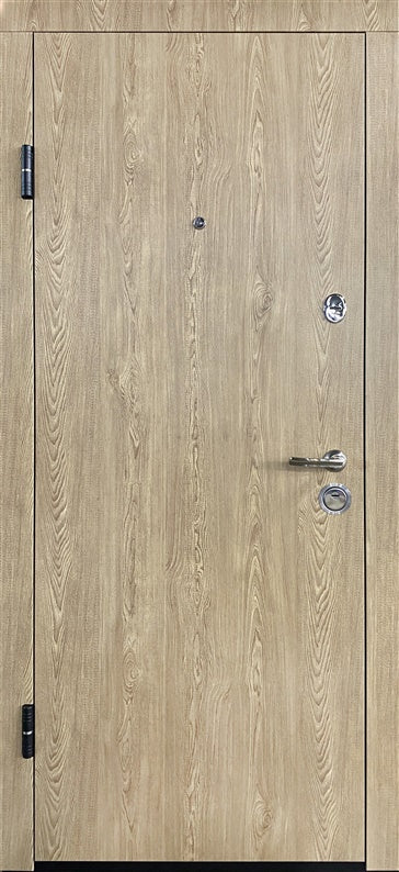 Išorinės plieninės buto durys OPTIM-00, kairė, 86×205×8 cm
