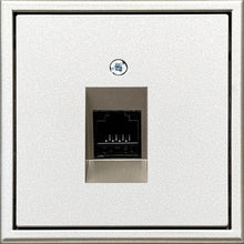 Computer socket LIREGUS MODERN, champagne color