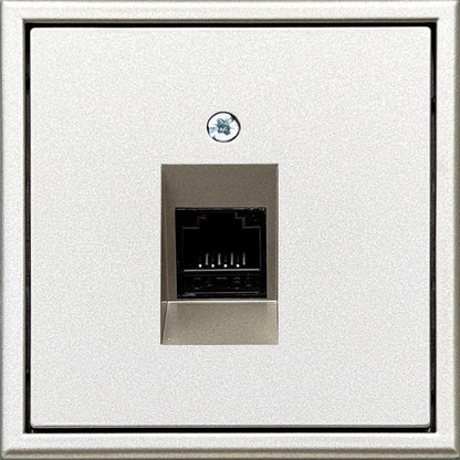 Computer socket LIREGUS MODERN, champagne color