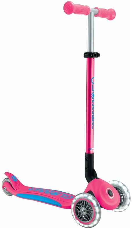 Vaikiškas paspirtukas Globber Primo Foldable Plus Lights