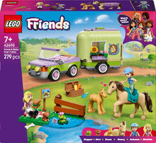 LEGO® Friends Horse Trailer 42695 building set, 279 pieces.