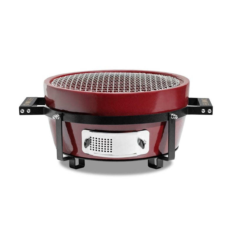 Grilis Kamado Bono Hibachi EVO ROUND, raudona, 54 cm