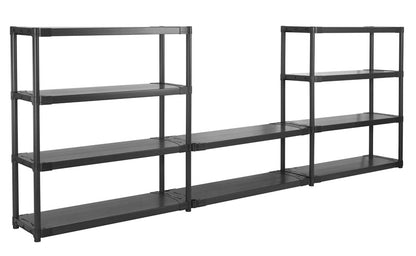 Storage shelf Grosfillex Workline 3, 135x40x175cm60kg