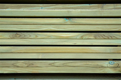 Heblowana kantówka, iglasta, z litego drewna/impregnowana, 240x10x2.5cm