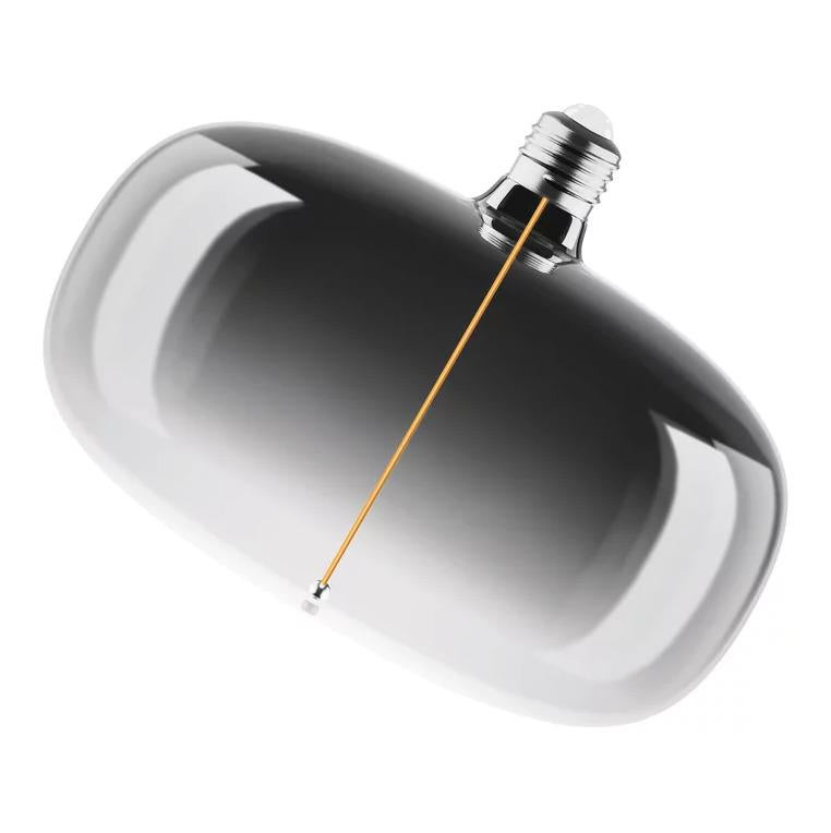 Light bulb Osram LED, elliptical, E27, 4W, 60lm, 1800K, DIM
