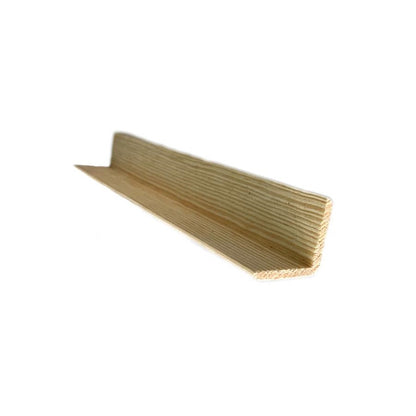 External decorative corner, 20x20 mm, pine, solid, 2.5 m