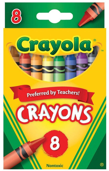 Kreidelės Crayola, 8 vnt.