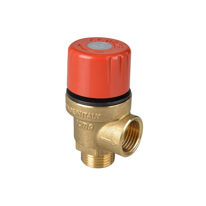 Safety valve ICMA 1/2", 6 BAR M/F