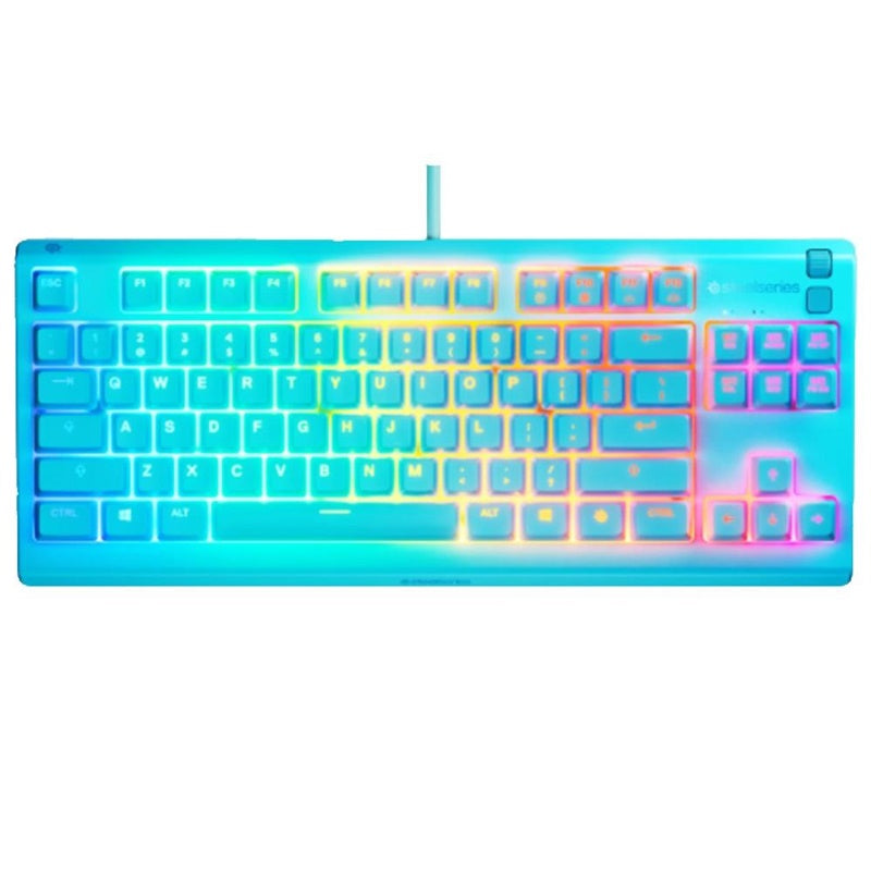 KLAVIATŪRA STEELSERIES APEX 3 TKL AQUA