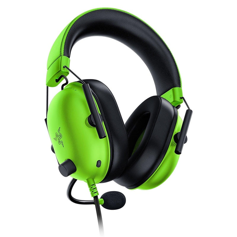 Razer BlackShark wired gaming headset, green
