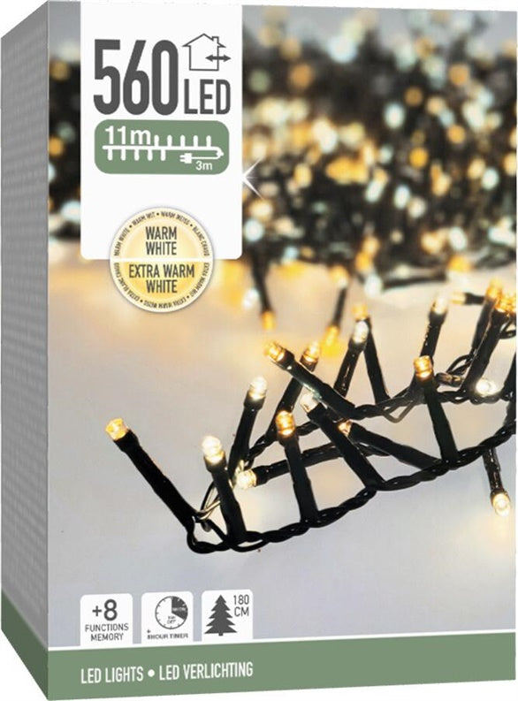 Lempučių girlianda Snake LED, AGL560710, 11 m, 560 LED