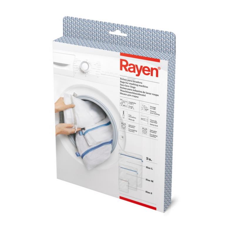Skalbinių maišai Rayen, 3vnt, poliesteris