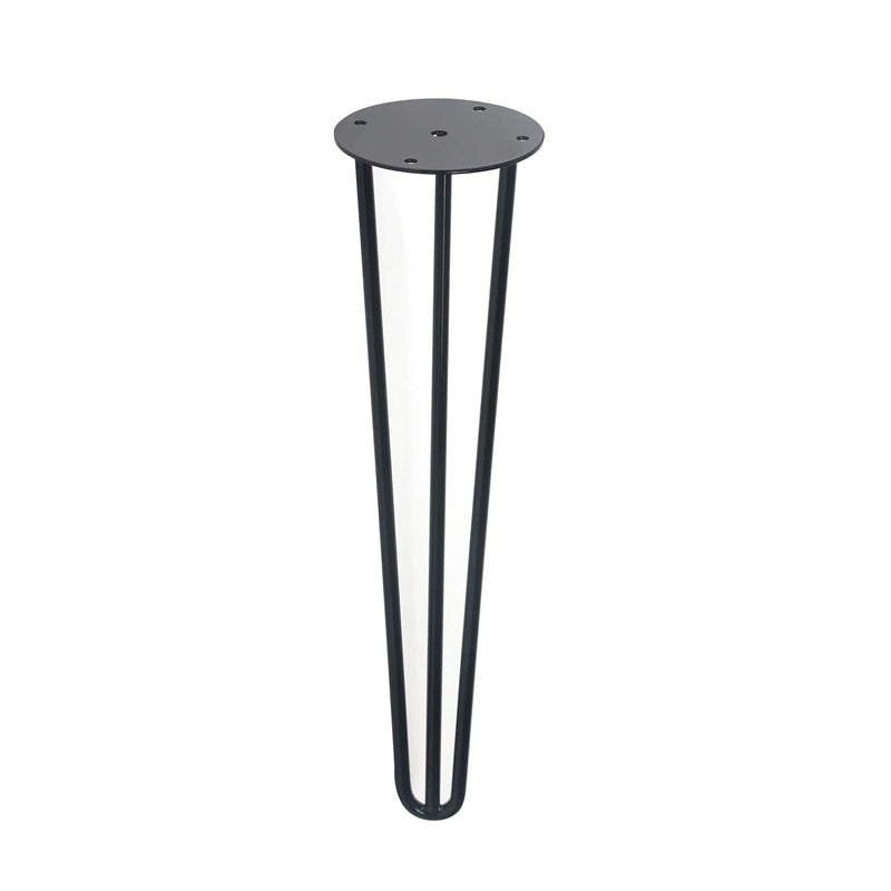 KOJA STALO 400 MM JUODA SMEIGTUKO FORMA