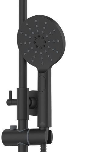 Shower set with mixer Invena Fira AU-71-B04-V