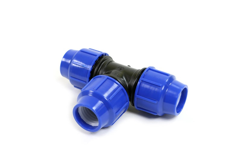 Perla Tee Pipe Fitting Ø25x20x25 mm x 90°, PN16