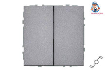 Switch LIREGUS MODERN, 2-gang, matt black
