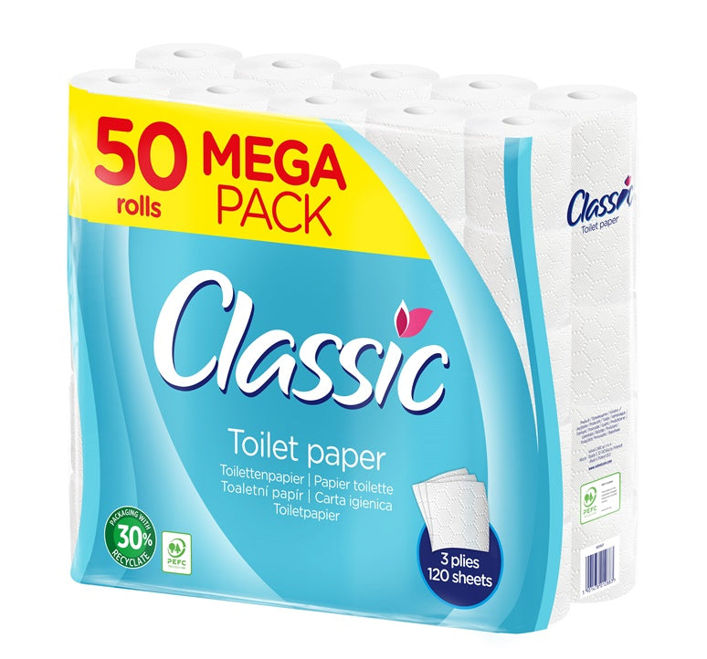 POPIER TUALET CLASSIC 50RUL