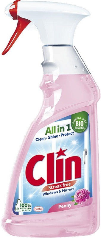 PŁYN DO MYCIA SZYB CLIN PIWONIA 500ML