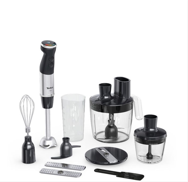 Blender Tefal HB67G830, black/stainless steel