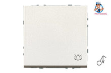 Call button LIREGUS MODERN, champagne colour