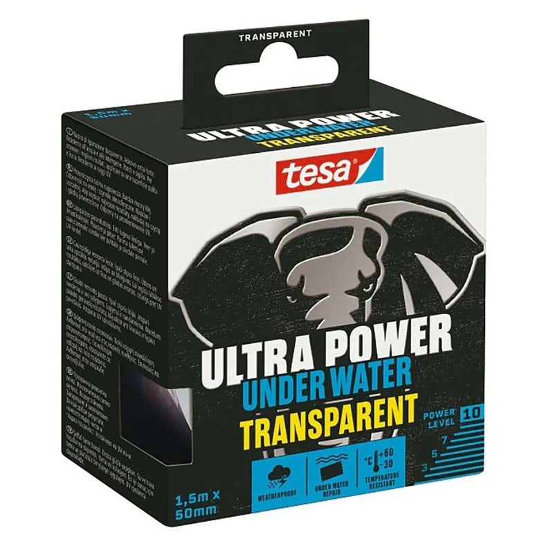 Remonto juosta Ultra Power Under Water Transparent, 1.5mx5cm