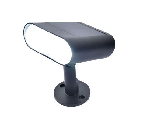 LAMPA ŚCIENNA SOLARNA MESH 7W 500LM RGBW IP44