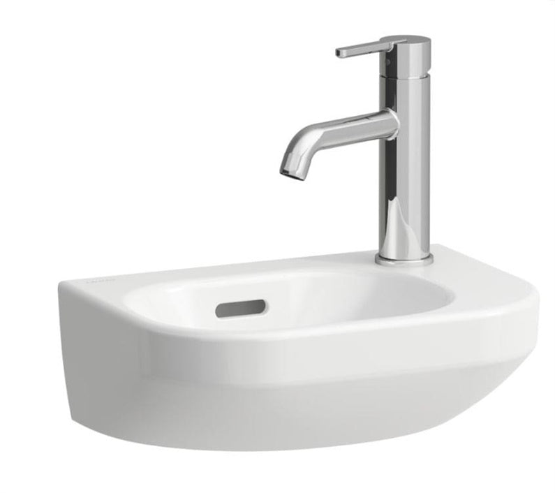 WASHBASIN HUNG LUA 36X25X12 WHITE