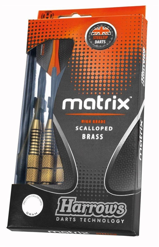 Strzałka Harrows Matrix 22gK, czarna/pomarańczowa, 3 szt.