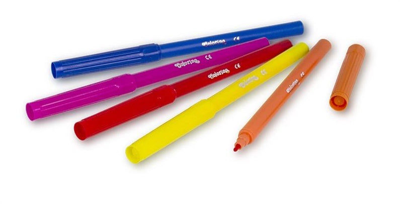 Felt-tip pens Colorino 14625PTR/1, single-ended, 24 pcs.