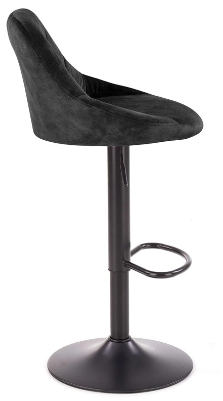 BAR CHAIR H101 BLACK 45X47X84-106CM