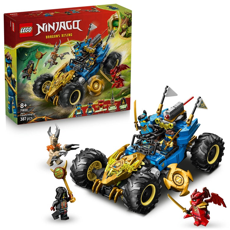 Konstruktorius LEGO® Ninjago Jay automobilis 71856, 387 vnt.